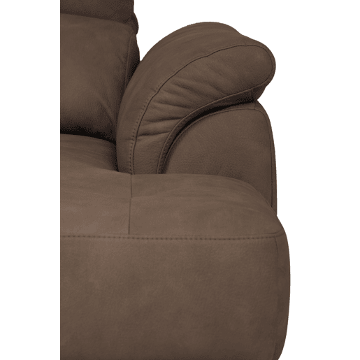 Chaise longue BENSON com cama dereita 4 lugares chocolate