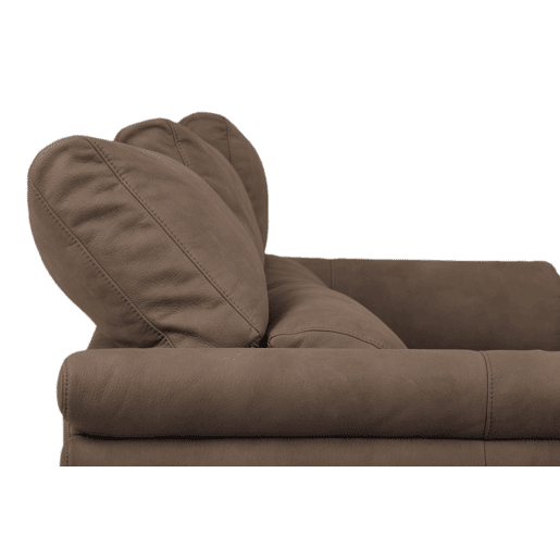 Chaise longue BENSON com cama dereita 4 lugares chocolate