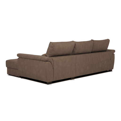 Chaise longue BENSON com cama dereita 4 lugares chocolate