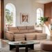 Chaise longue con cama BENSON 4 plazas Chaise longue con cama BENSON 4 plazas Camel