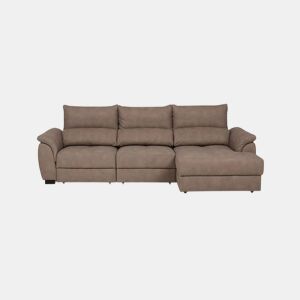 Chaise longue BENSON com cama dereita 4 lugares vison