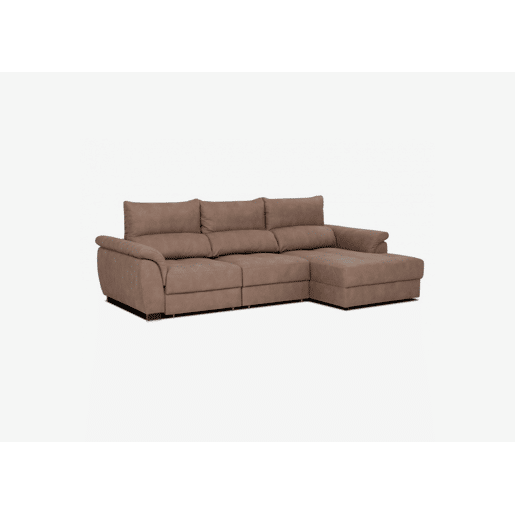 Chaise longue BENSON com cama dereita 4 lugares vison