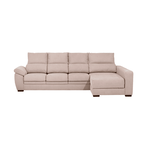 Chaise longue ARGOS reversível 4 lugares bege