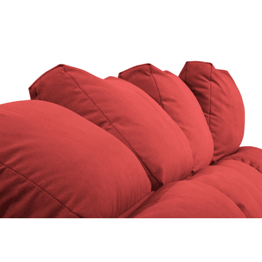 Chaise longue ARGOS reversível 4 lugares vermelho