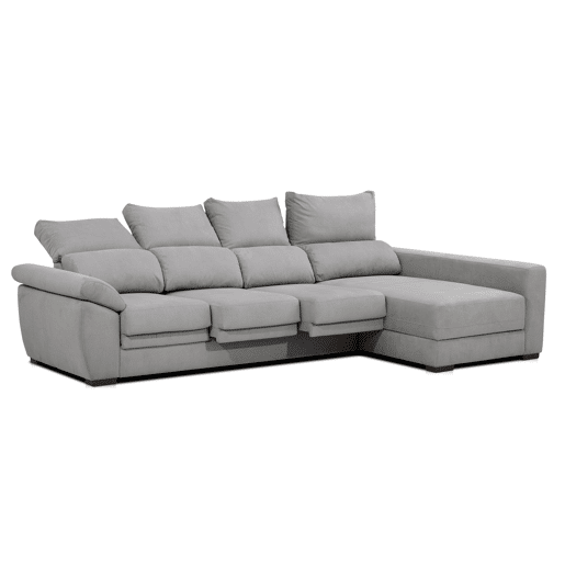 Chaise longue ARGOS reversÃvel 4 lugares cinza Chaise longue ARGOS reversÃvel 4 lugares cinza