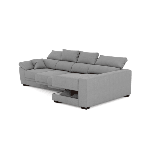 Chaise longue ARGOS reversÃvel 4 lugares cinza Chaise longue ARGOS reversÃvel 4 lugares cinza