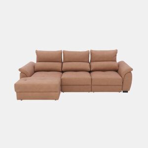 Chaise longue BENSON com cama esquerda 4 lugares camelo