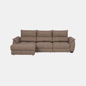 Chaise longue BENSON com cama esquerda 4 lugares vison