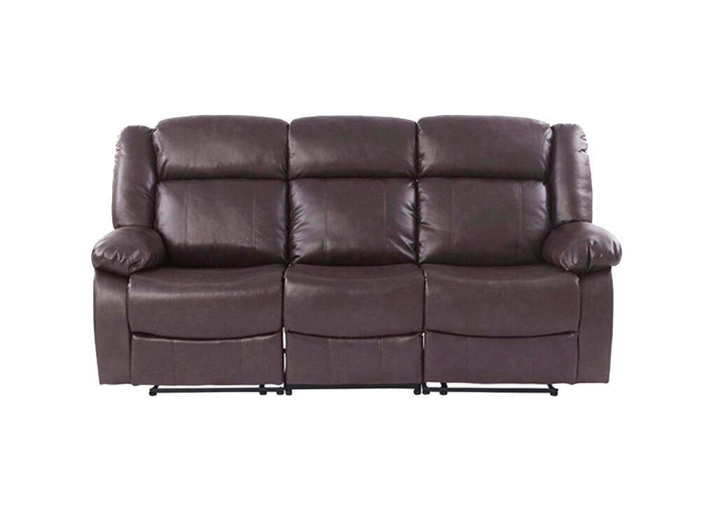 Sofá relax 3 plazas LOTUS color chocolate