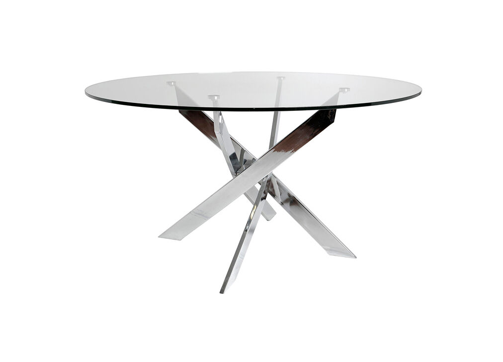 Mesa de comedor ASTRA color cromo