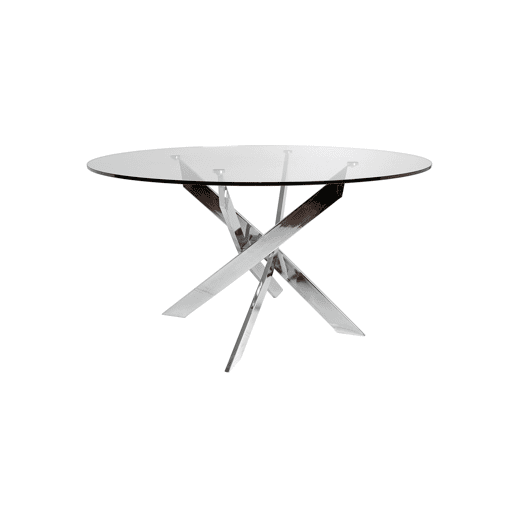 Mesa de jantar ASTRA cor cromada Mesa de jantar ASTRA cor cromada