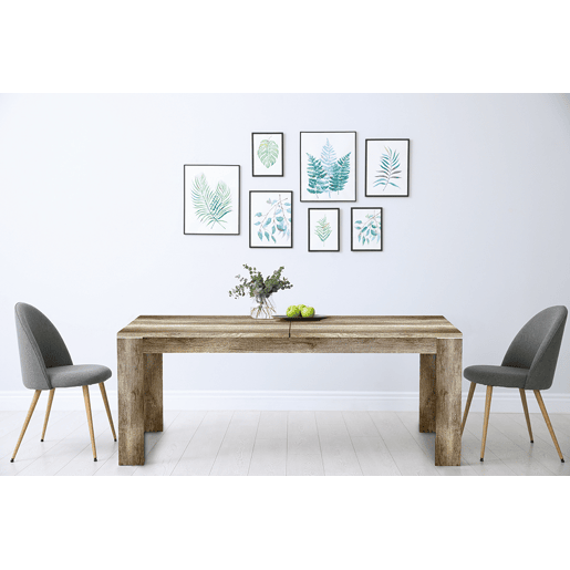 Mesa extensível VERONA II 160cm cor carvalho