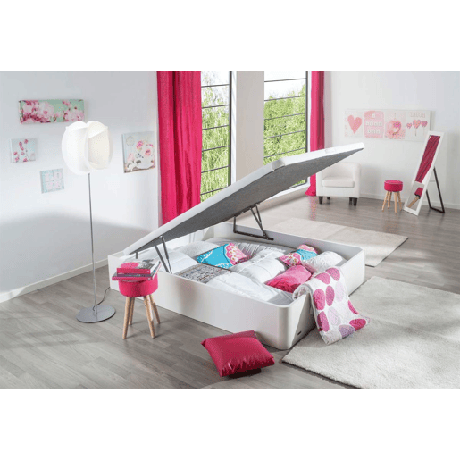Sommier FLEX BOX rebatÃvel roupeiro horizontal branco 140x190cm Sommier FLEX BOX rebatÃvel roupeiro horizontal branco 140x190cm