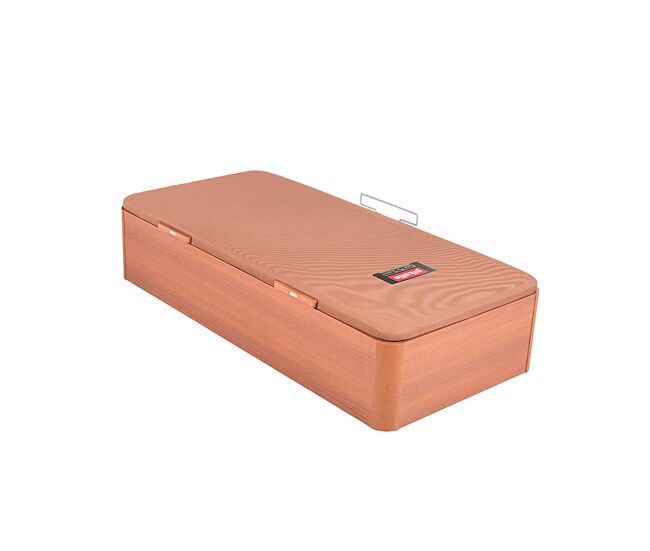 Canapé pikolín king box 3d iv lateral cerezo 90x190cm