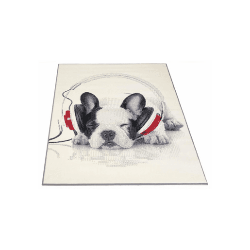 Tapete MUSIC DOG medidas 120x170cm