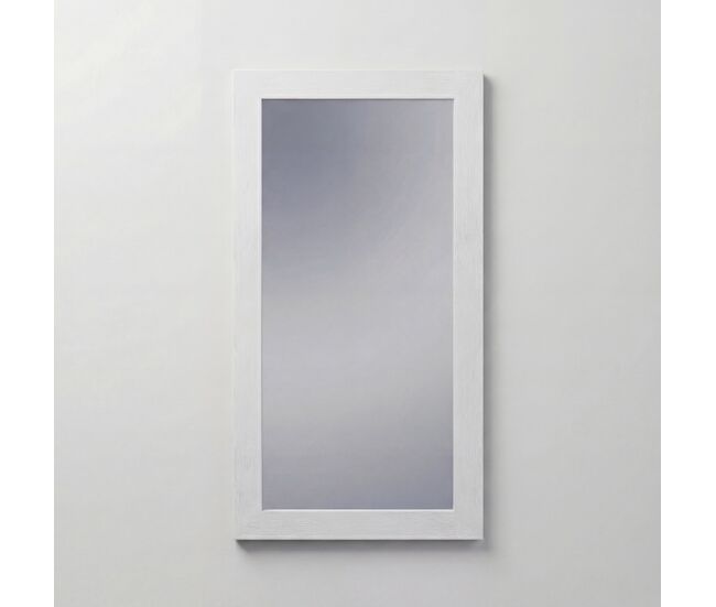 Espejo decorativo slim blanco 150x80cm