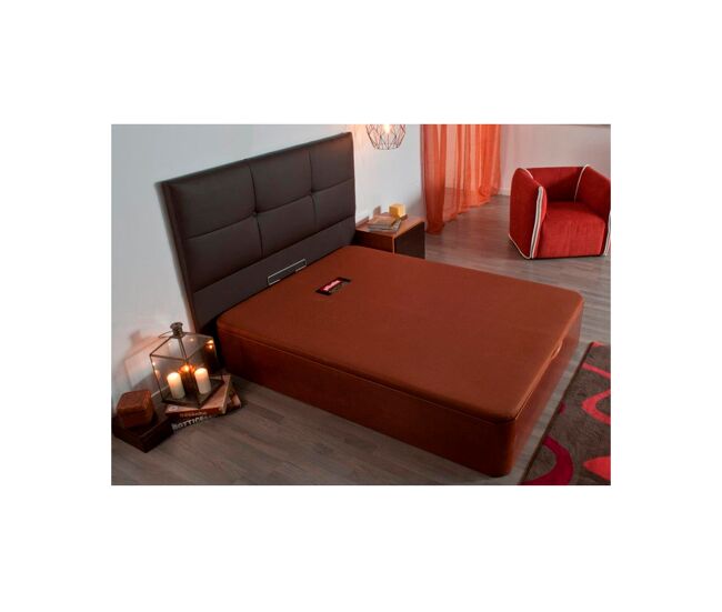 Canapé pikolín king box 3d iv 180x200cm cerezo