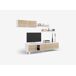 Mueble de salón LINE Mueble de salón LINE Blanco/ Madera