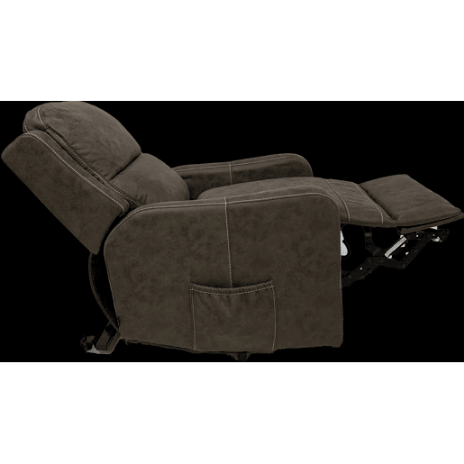 Poltrona relax com massagem HANS castanho