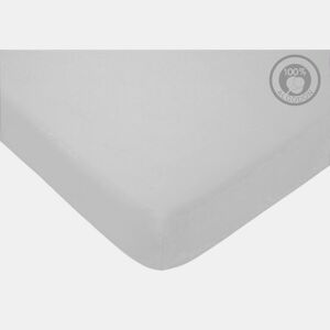 Lençol de baixo 100% algodão HOSTELERIA cama 90cm branca