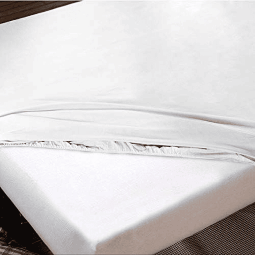 Lençol de baixo 100% algodão HOSTELERIA cama 135cm branca