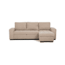 Chaise longue com cama HARRY reversível 3 lugares camelo