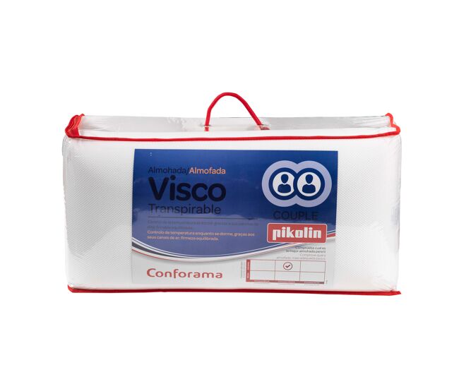 Pack 2 almohadas 70cm pikolín viscotranspirable