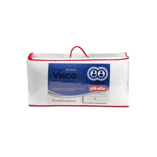 Conjunto de 2 almofadas 60cm VISCOTRANSPIRÁVEL PIKOLÍN Conjunto de 2 almofadas 60cm VISCOTRANSPIRÁVEL PIKOLÍN