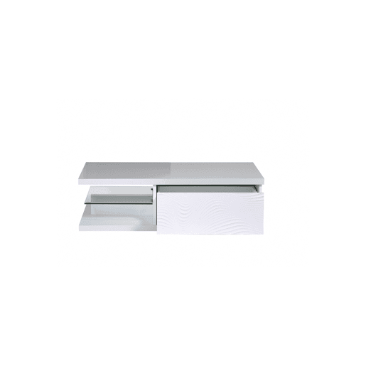 Mesa de centro modelo DUNE branco Mesa de centro modelo DUNE branco
