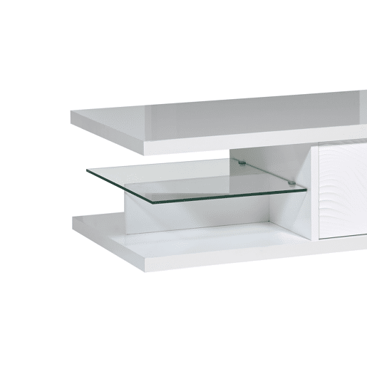 Mesa de centro modelo DUNE branco Mesa de centro modelo DUNE branco