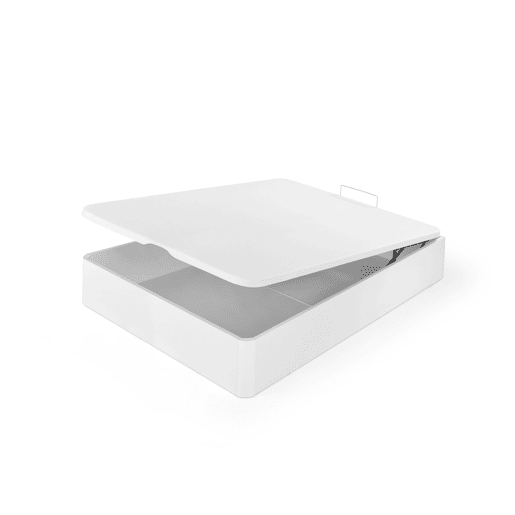 Sommier de madeira WOOD SPACE branco 90x190cm
