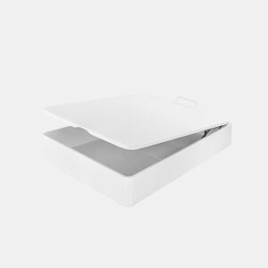 Sommier de madeira WOOD SPACE branco 90x190cm