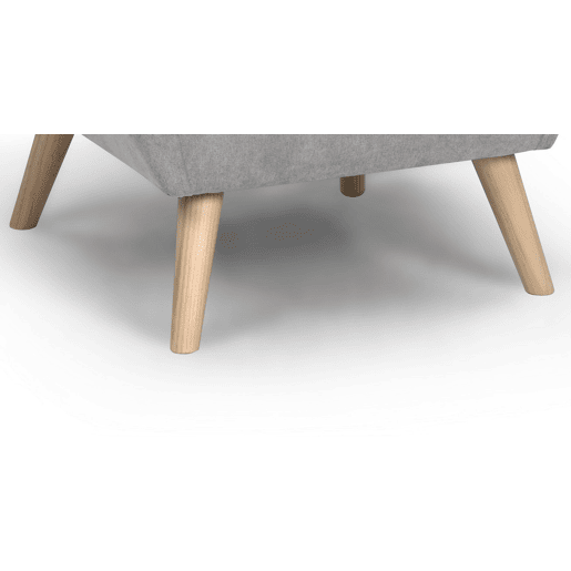 Poltrona decorativa cor cinza KISS Poltrona decorativa cor cinza KISS