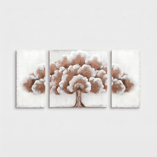 Tríptico 3 peças ÁRBOL ARDIENTE