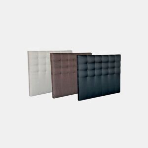 Cabeceira 140X125cm tecido rustic bege ELITE MOLAFLEX
