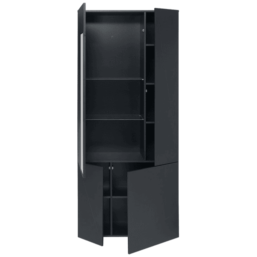 Vitrine 4 portas CACHÉ cor preto