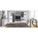 Mueble de salón AKRON Mueble de salón AKRON Blanco/ Gris