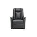 Sillón relax eléctrico piel sintética MAX Sillón relax eléctrico piel sintética MAX Gris Oscuro