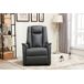 Sillón relax eléctrico piel sintética MAX Sillón relax eléctrico piel sintética MAX Gris Oscuro