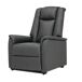 Sillón relax eléctrico piel sintética MAX Sillón relax eléctrico piel sintética MAX Gris Oscuro
