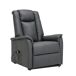 Sillón relax eléctrico piel sintética MAX Sillón relax eléctrico piel sintética MAX Gris Oscuro