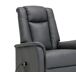 Sillón relax eléctrico piel sintética MAX Sillón relax eléctrico piel sintética MAX Gris Oscuro