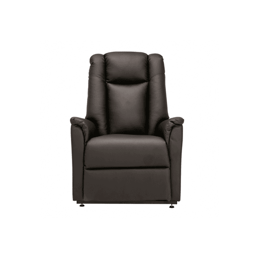 Poltrona relax elétrica pele sintética MAX chocolate