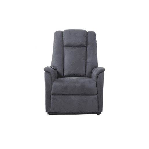 Poltrona relax elétrica de microfibra MAX cinza Poltrona relax elétrica de microfibra MAX cinza
