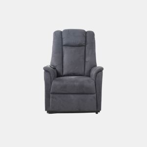 Poltrona relax elétrica de microfibra MAX cinza