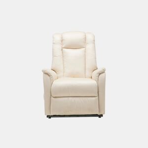 Poltrona relax elétrica de microfibra MAX bege