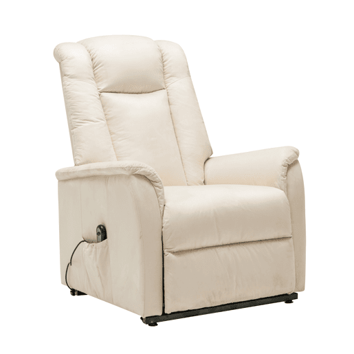 Poltrona relax elétrica de microfibra MAX bege