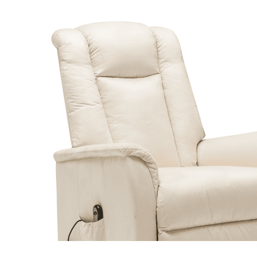 Poltrona relax elétrica de microfibra MAX bege