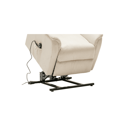 Poltrona relax elétrica de microfibra MAX bege