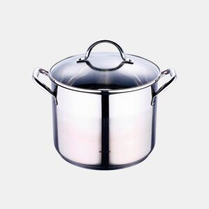 Panela 8 litros GOURMET 24cm aço inoxidável